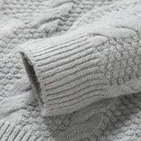 pull-vintage-tricot-torsade-col-rond