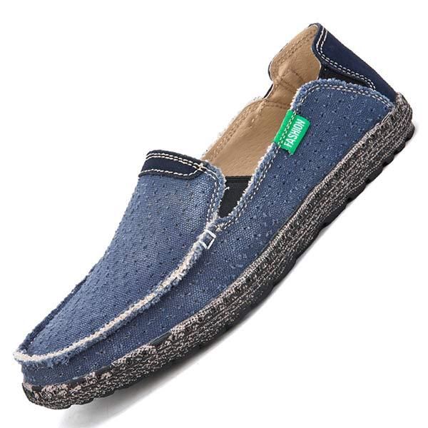 chaussure-vintage-toile-denim-delave-vintage