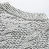 pull-vintage-tricot-torsade-col-rond