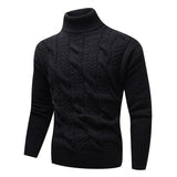 pull-maille-jacquard-col-roule-vintage