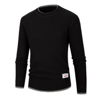 pull-col-rond-ample-blocs-vintage