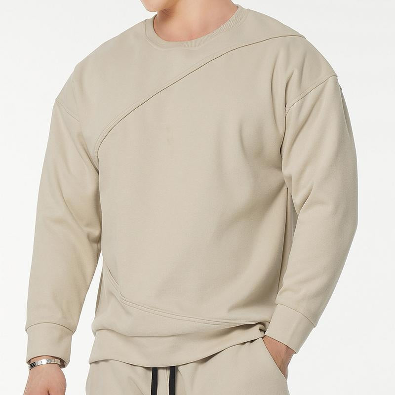 sweat-shirt-sport-vintage-manches-longues-col-rond