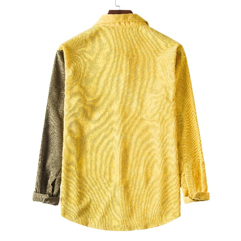 chemise-vintage-manches-longues-velours-cotele