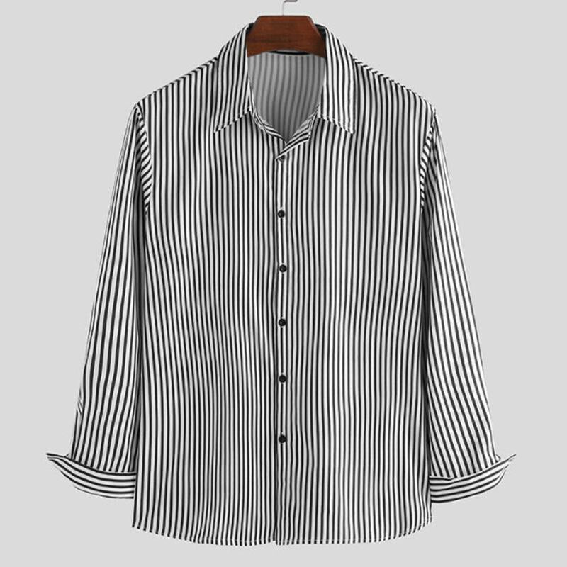 chemise-decontractee-rayee-manches-vintage