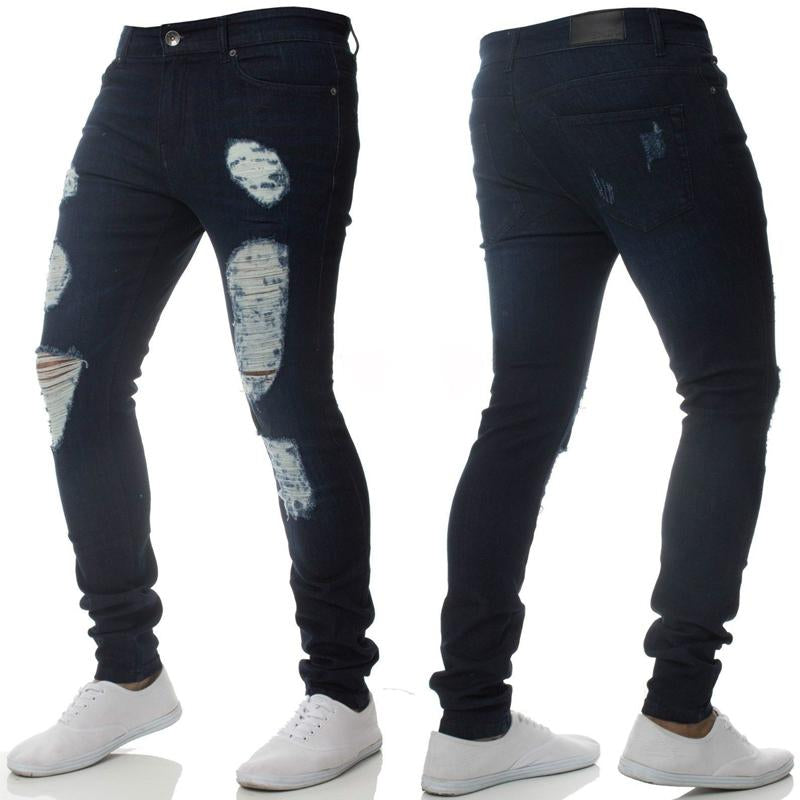 jean-slim-taille-haute-dechire-vintage