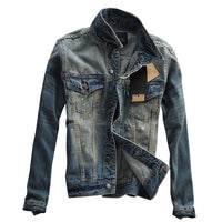 Veste en Jean Look Vintage 'Sanada' – Japan Mood Veste en Jean Look Vintage 'Sanada' – Japan Mood