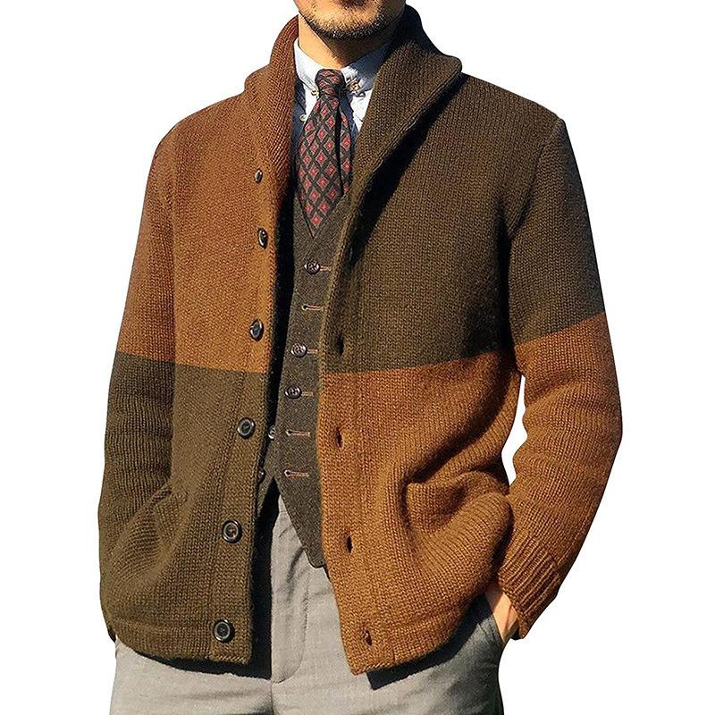 veste-tricot-manches-longues-vintage-colorblock