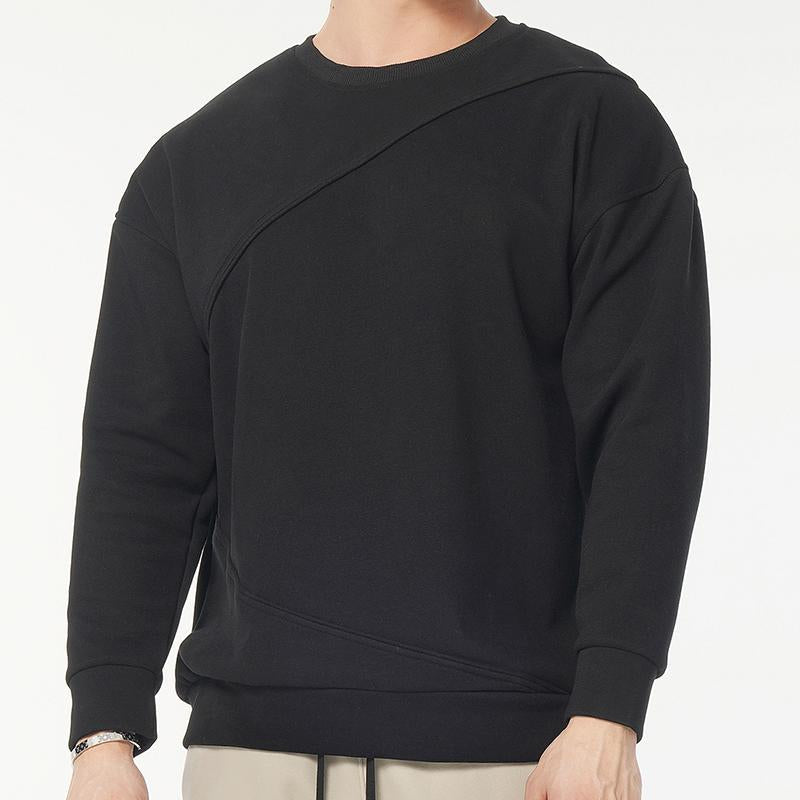 sweat-shirt-sport-vintage-manches-longues-col-rond