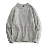 pull-vintage-tricot-torsade-col-rond