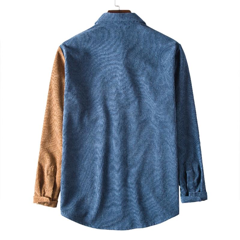 chemise-vintage-manches-longues-velours-cotele