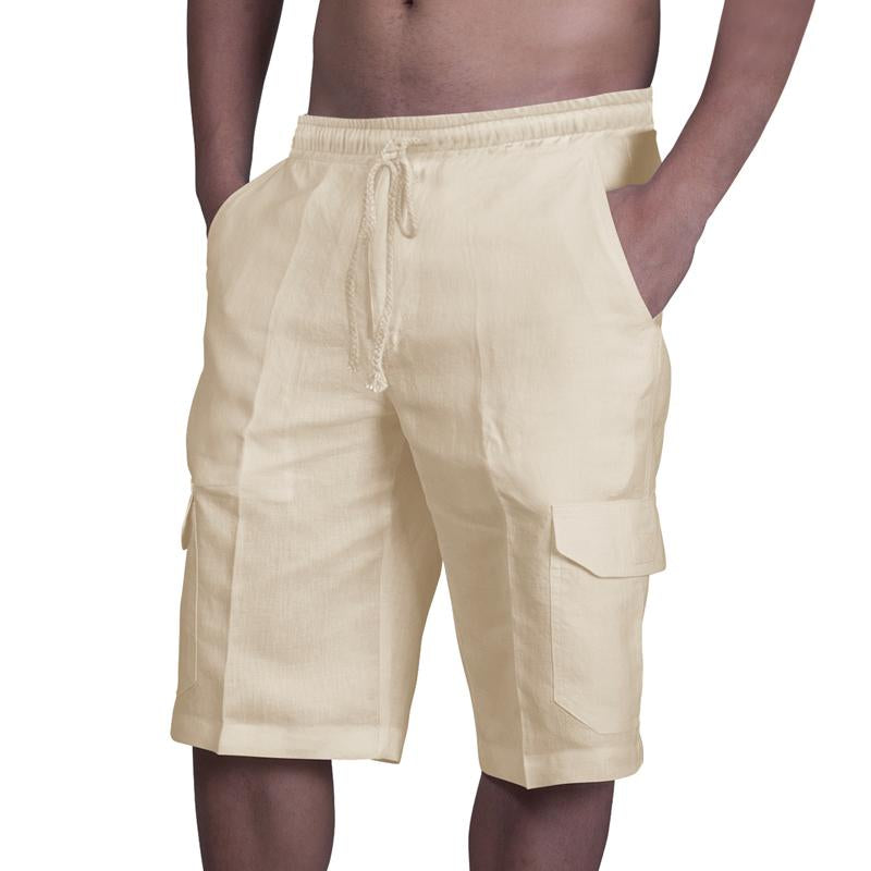 short-plage-multi-poches-vintage