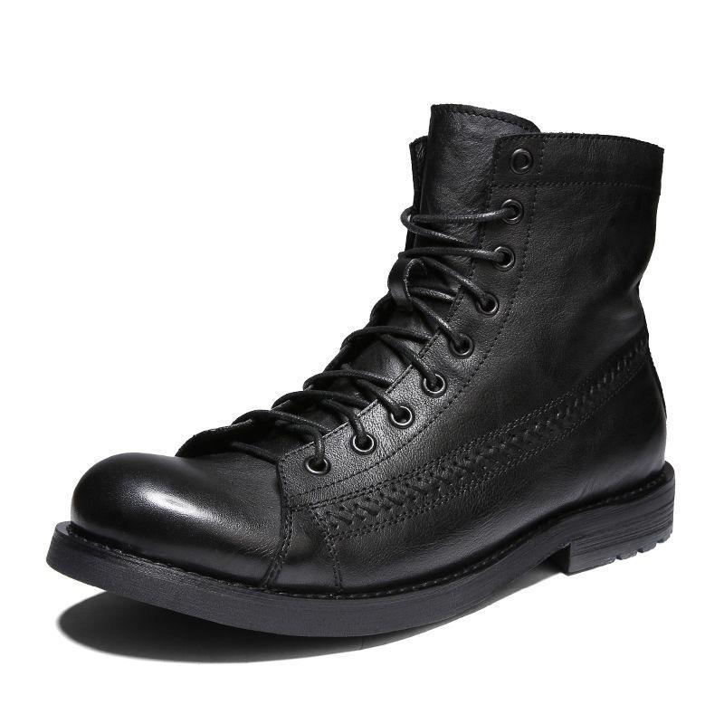bottes-vintage-semelle-epaisse-caoutchouc