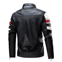 veste-cuir-moto-retro-coutures-contrastees-vintage