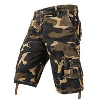 short-cargo-coton-camouflage-vintage