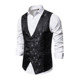 gilet-vintage-jacquard-col-v