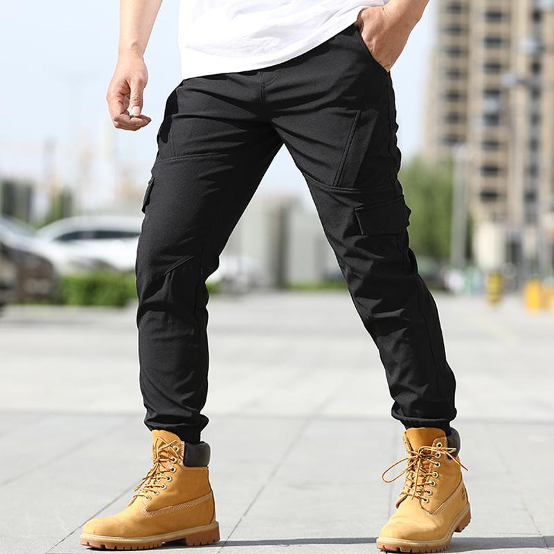 pantalon-cargo-kaki-style-retro-multi-poches