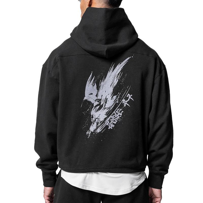 sweat-a-capuche-ample-imprime-dos-vintage