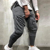 pantalon-vintage-plusieurs-poches-couleur-unie-tendance