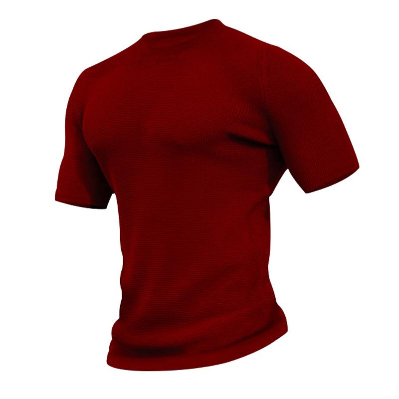sweat-shirt-uni-tricot-gaufre-vintage