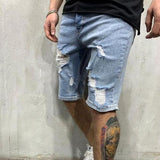 short-jean-dechire-vintage-homme