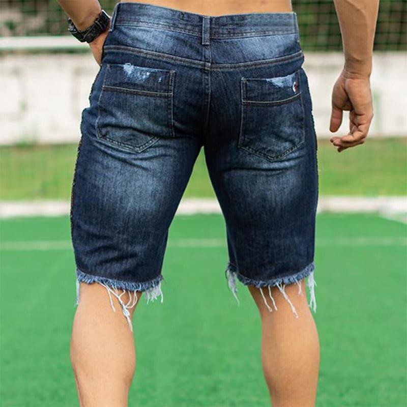 short-jean-dechire-decontracte-vintage