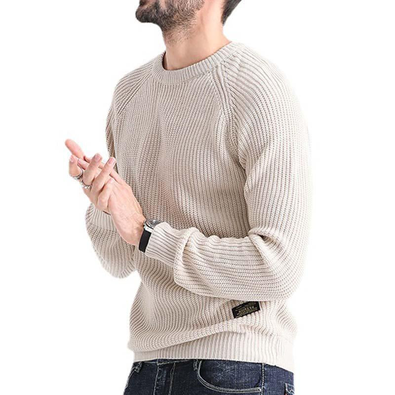pull-vintage-col-rond-manches-longues