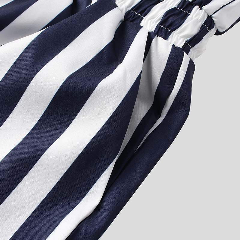 short-rayures-et-revers-vintage