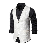 gilet-vintage-jacquard-col-v