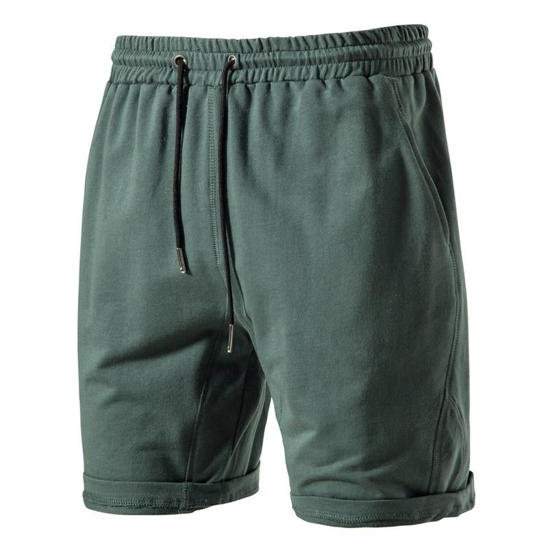short-sport-vintage-couleur-unie