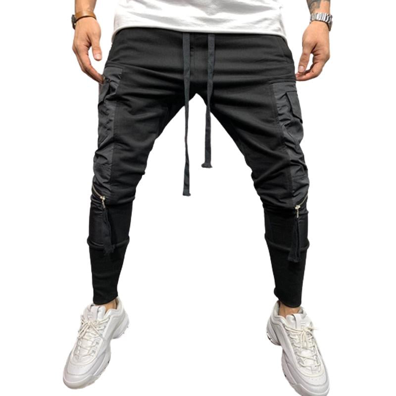 pantalon-vintage-coutures-poche-couleur-unie