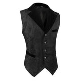 gilet-revers-jacquard-vintage