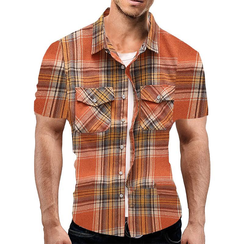 chemise-decontractee-manches-courtes-vintage