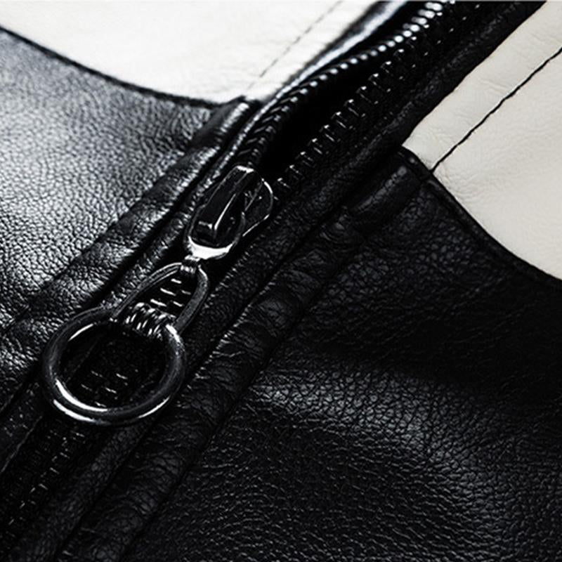 veste-cuir-moto-retro-coutures-contrastees-vintage