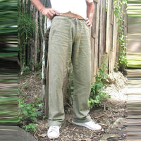 pantalon-ample-decontracte-cordon-serrage-vintage