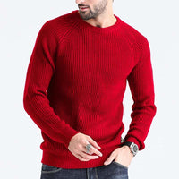 pull-vintage-col-rond-manches-longues