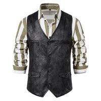 gilet-daim-vintage-col-v