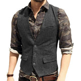 gilet-vintage-tweed-col-v-homme