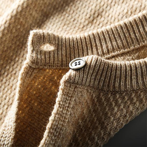 gilet-tricot-vintage-col-rond-homme