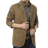 veste-vintage-unie-en-coton-a-revers