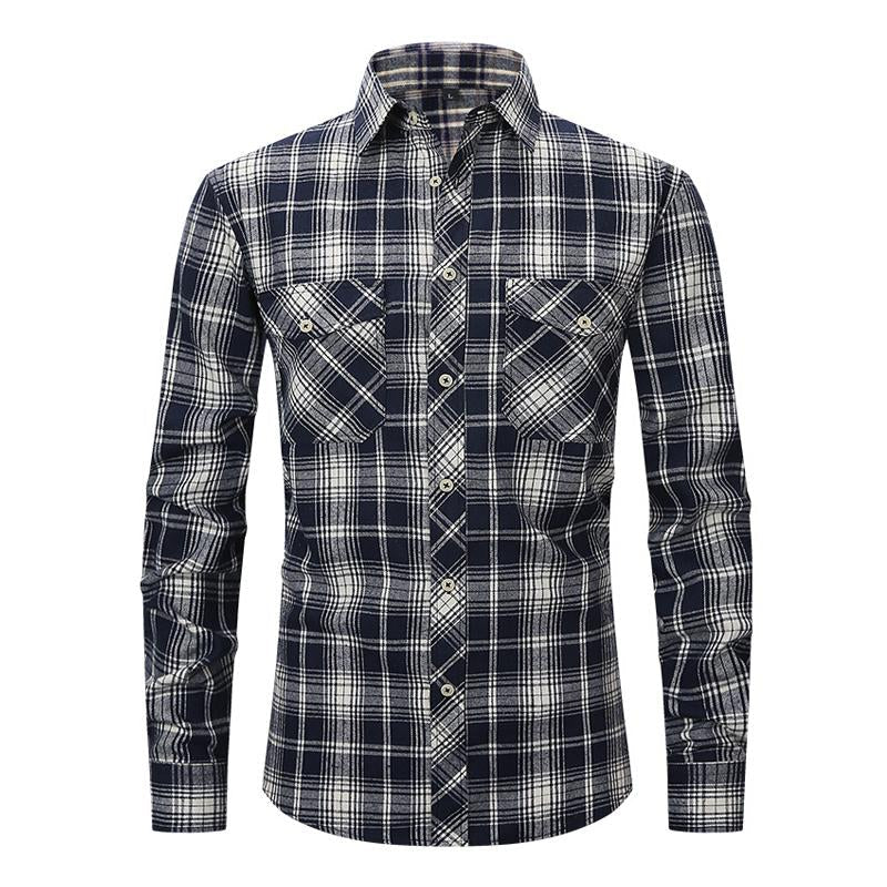 chemise-manches-longues-carreaux-brosses-vintage