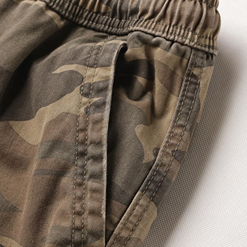 Pantalon multi-poches pour homme vintage