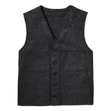 gilet-simple-boutonnage-col-en-v-vintage