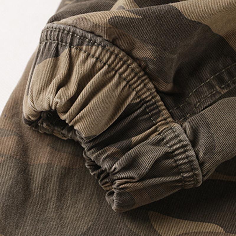 Pantalon multi-poches pour homme vintage