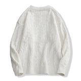 pull-vintage-tricot-torsade-col-rond