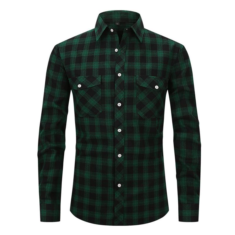 chemise-manches-longues-carreaux-brosses-vintage