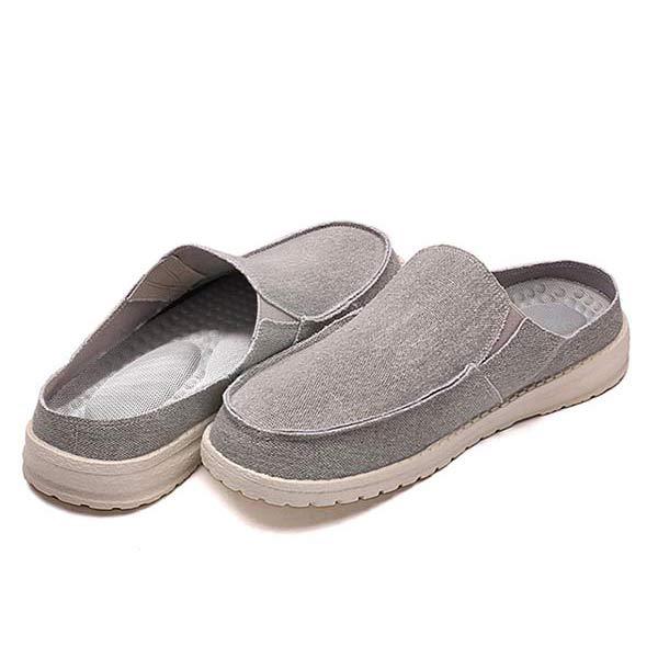 Demi-Chaussons en Toile Tendance Vintage