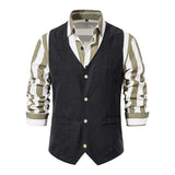 gilet-vintage-col-boutonnage-simple