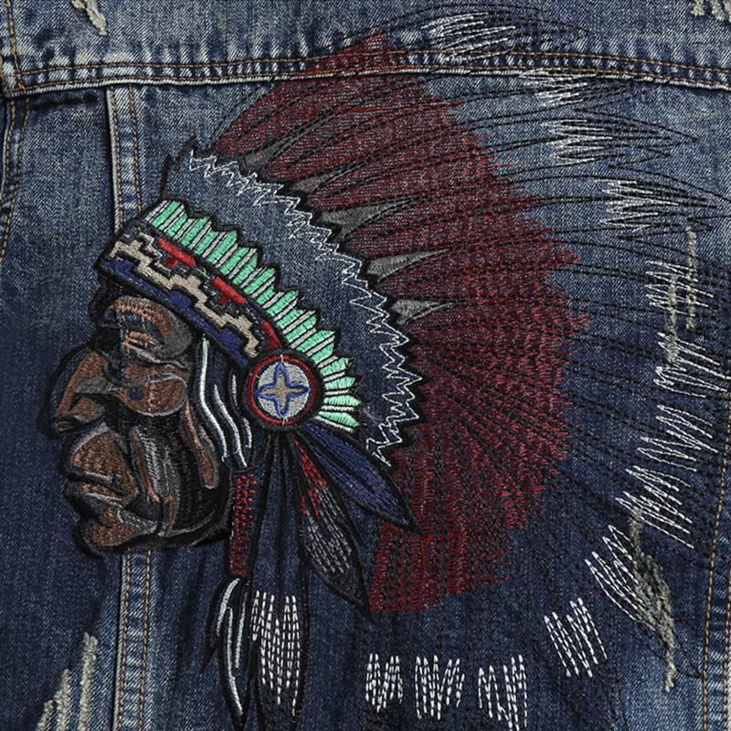 veste-jean-brodee-indienne-coupe-slim-vintage