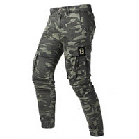 Pantalon vintage camouflage décontracté pour homme