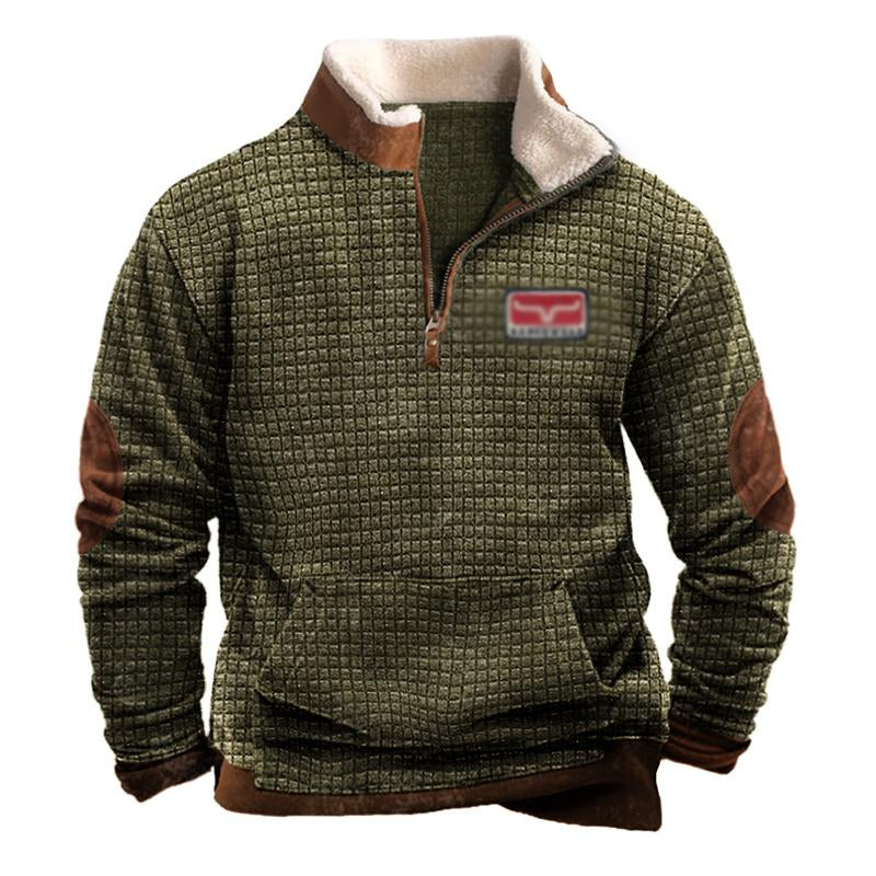 sweat-shirt-col-montant-fermeture-glissiere-vintage